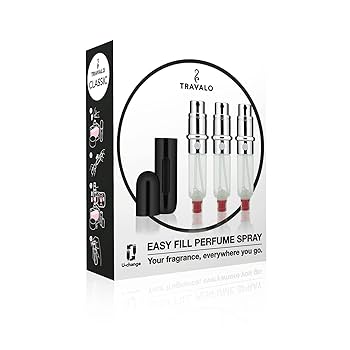 Travalo Classic HD Bag Sprays Set of 3 Refills Black